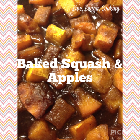 Baked Squash & Apples